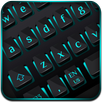 Black Blue Light Keyboard APK