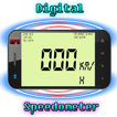 Kỹ thuật số GPS đồng hồ tốc độ biểu tượng