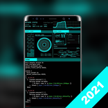 Hacker HUD Launcher
