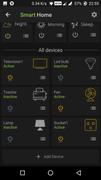 برنامه‌نما Flutter - Smart Home عکس از صفحه