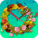 Flower Clock Live Wallpaper-APK