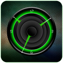 neon LED-klok leven behang-APK