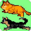 Cat and Dog Run on Screen APK