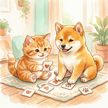 FlipCards: Cozy Paws