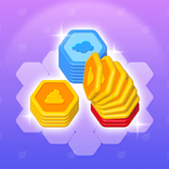Hexa Stack: Color Hexagon Sort