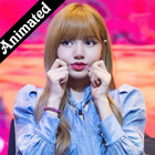 Lisa Pink - Animated Stickers icon