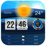 Widget delle previsioni del tempo