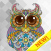 Mandala book paint pages - Adu APK