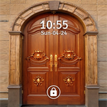 Pantalla de bloqueo de puerta