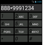 Dummy Dial Pad