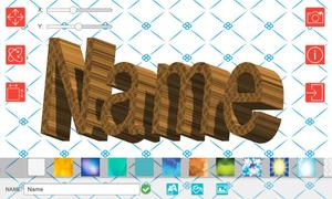 3D Text Maker - Namensdesigner 3D Screenshot 1