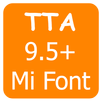 TTA MI Myanmar Font 9.5 to 12 APK