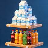 Drink Sort Shelf