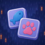 Rainy Tiles: Cat Triple Match