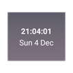 Date Clock Widget biểu tượng