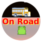 On the road icon