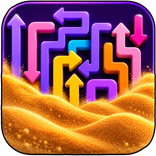 Sand Arrow Out: Maze Puzzle