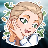 Женские стикеры и эмоции APK