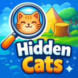 Hidden Cats Seek & Find Puzzle