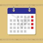 Simple Calender icon