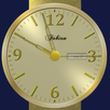 Nice Gold Analog Clock APK