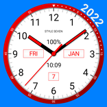 Color Analog Clock-7