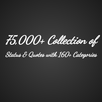 75000 Status Quotes Collection APK