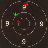 Shooting range hit marker