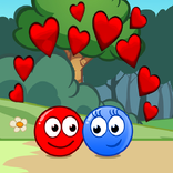 Red and Blue Ball Lovers