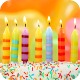 Birthday song, cake and candle