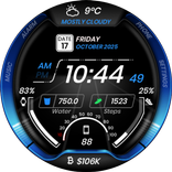 Cyber Watch Face: Premium