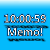 Selalu terlihat jam dan memo APK