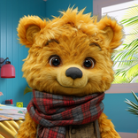Berbicara Beruang Plush