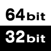 32bit or 64bit ícone