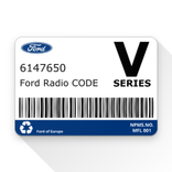Ford Radio Code V-series
