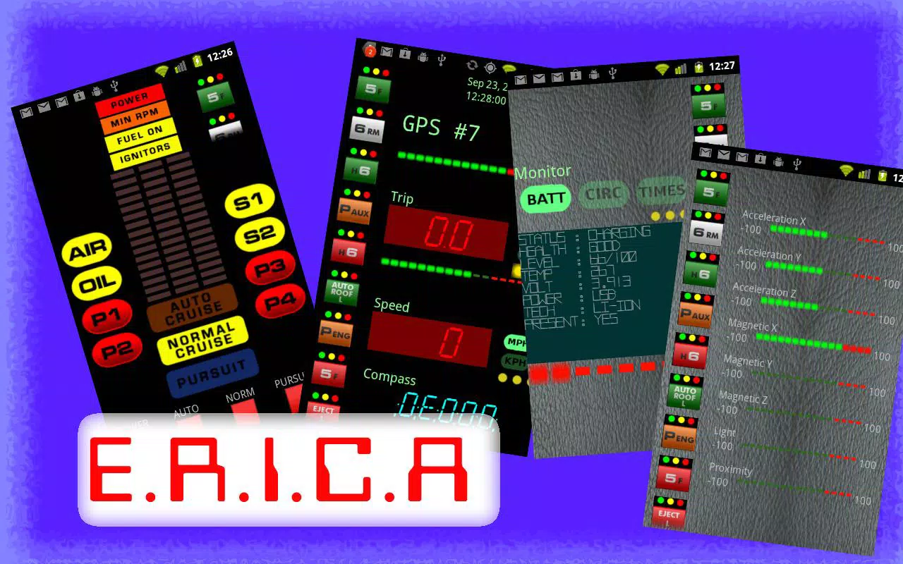 E.R.I.C.A Speedometer screenshot