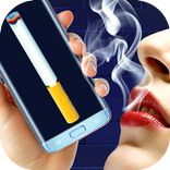 Virtual cigarette pack (prank)