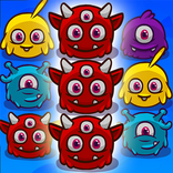 Funny Monsters - Puzzle Match 3 in row
