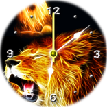 Lion Analog Clock