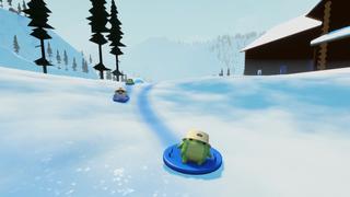Sledding Game-poster