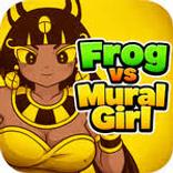 Frog vs Mural Girl